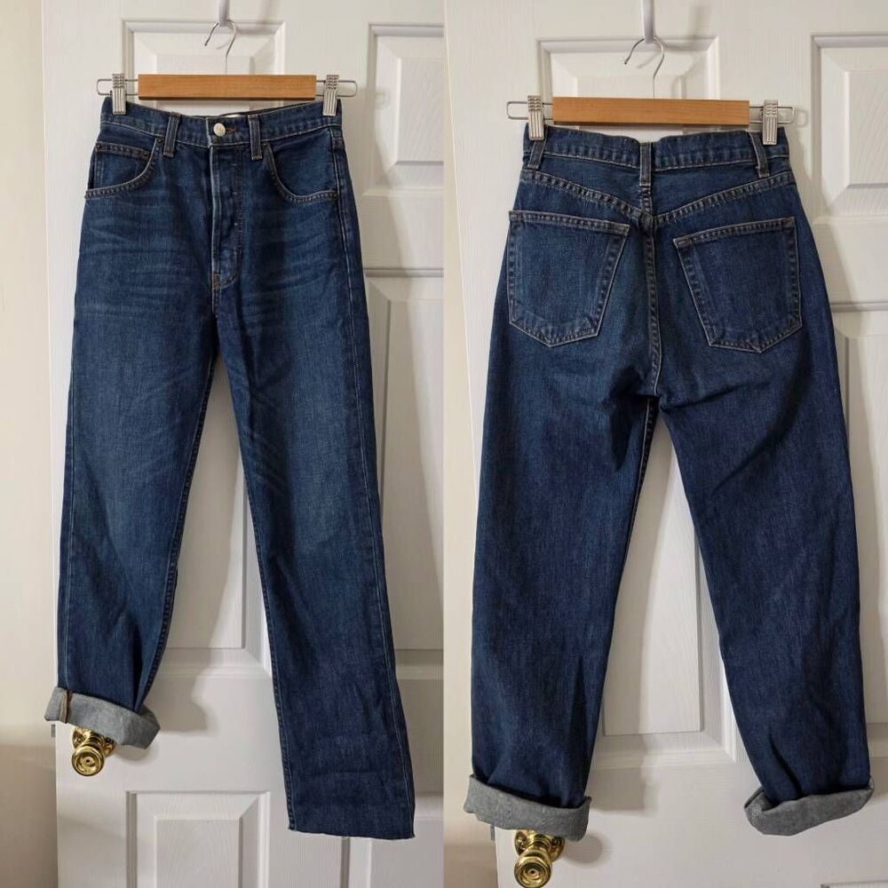 Reformation Cynthia High Relaxed Jean, Teton 23